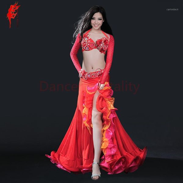 stage wear belly dance clothing women luxury suit bra+shoulder+belt+skirt 4pcs clothes performance s m l1, Black;red
stage wear belly dance clothing women luxury suit bra+shoulder+belt+skirt 4pcs clothes performance s m l1, Black;red