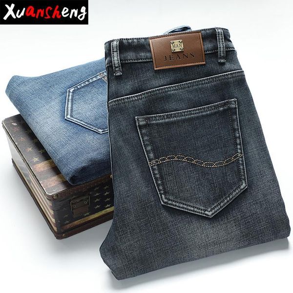 brand blue gray black stretch men's jeans 2019 classic youth slim straight street grinding white craft fashion long pants jeans1
brand blue gray black stretch men's jeans 2019 classic youth slim straight street grinding white craft fashion long pants jeans1