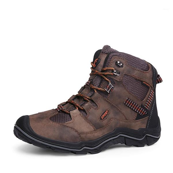 boots genuine leather mens round toe lace up ankle work safety soldiers ridding man winter snow footwear1, Black
boots genuine leather mens round toe lace up ankle work safety soldiers ridding man winter snow footwear1, Black