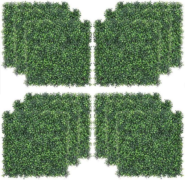 decorative flowers & wreaths 20pcs outdoor artificial boxwood hedge mat plant ,privacy screen uv protected suitable for indoor, garden, fenc
decorative flowers & wreaths 20pcs outdoor artificial boxwood hedge mat plant ,privacy screen uv protected suitable for indoor, garden, fenc