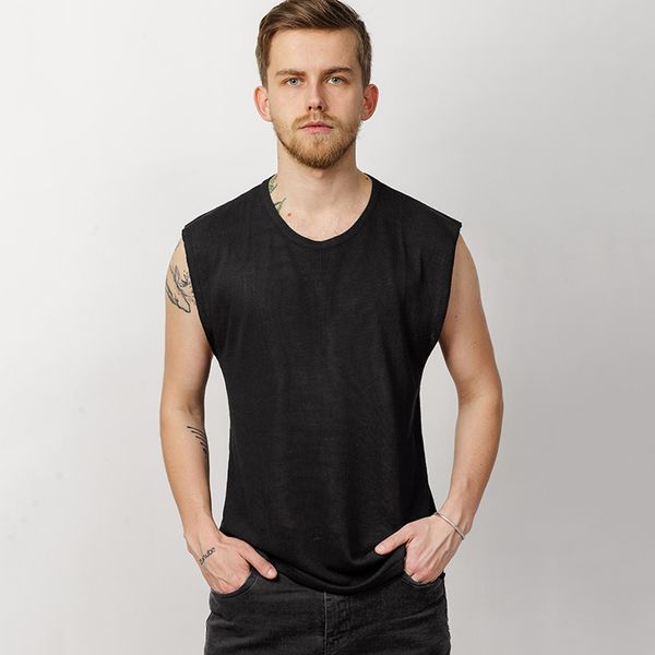 2021 the new vero nova seda legal magro ocasional sem mangas tanque malha dos homens de estilo europeu preto rpido dry j1hq, White;black
2021 the new vero nova seda legal magro ocasional sem mangas tanque malha dos homens de estilo europeu preto rpido dry j1hq, White;black