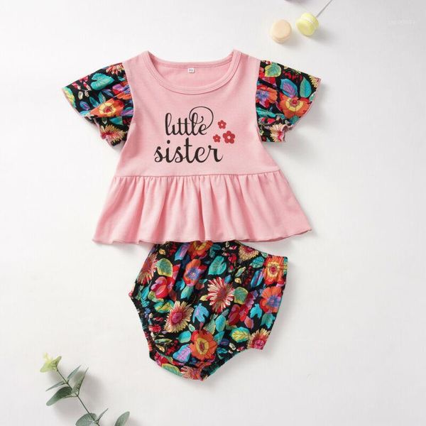 2020 new fashion newborn baby girl clothes sets flower printed short pants summer outfits1, White
2020 new fashion newborn baby girl clothes sets flower printed short pants summer outfits1, White