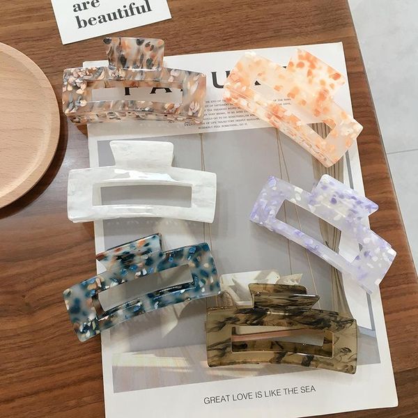 hair accessories acrylic women crab clamps charm solid color hollow leopard lady clips retro make up hairdress styling tools
hair accessories acrylic women crab clamps charm solid color hollow leopard lady clips retro make up hairdress styling tools