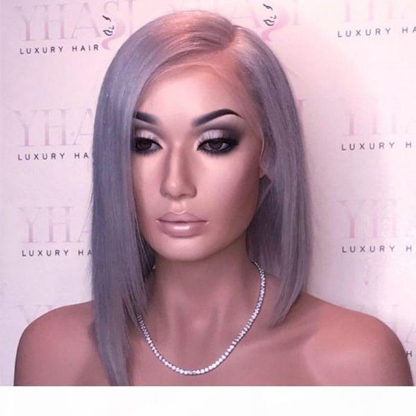 150% density full gray lace front human wigs for black woman brazilian silky straight bob wig remy hair, Black;brown
150% density full gray lace front human wigs for black woman brazilian silky straight bob wig remy hair, Black;brown