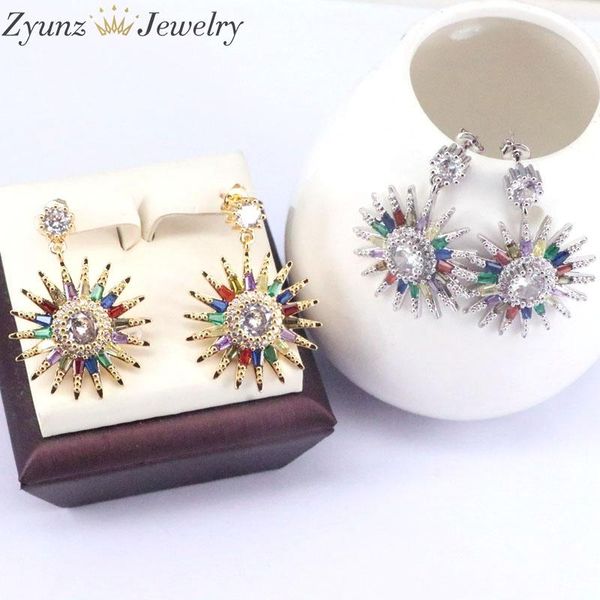 hoop & huggie 3 pairs, gold / silver color jewelry rainbow crystal zircon flower dangle earrings for women girls, Golden;silver
hoop & huggie 3 pairs, gold / silver color jewelry rainbow crystal zircon flower dangle earrings for women girls, Golden;silver