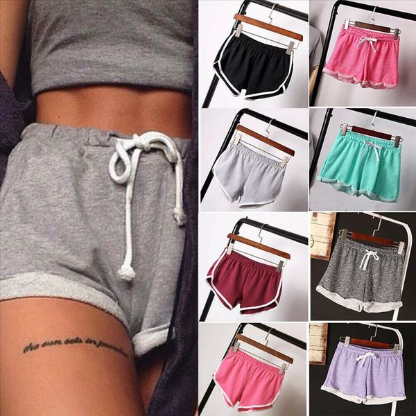 summer women casual running sports shorts waistband elastic waist shorts fashion female girls cotton solid loose shorts, White;black
summer women casual running sports shorts waistband elastic waist shorts fashion female girls cotton solid loose shorts, White;black