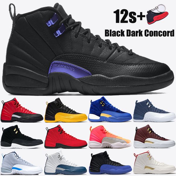 new 12 12s jumpman men basketball shoes black dark concord indigo reverse flu game university gold sunrise royal white mens sneakers trainer
new 12 12s jumpman men basketball shoes black dark concord indigo reverse flu game university gold sunrise royal white mens sneakers trainer