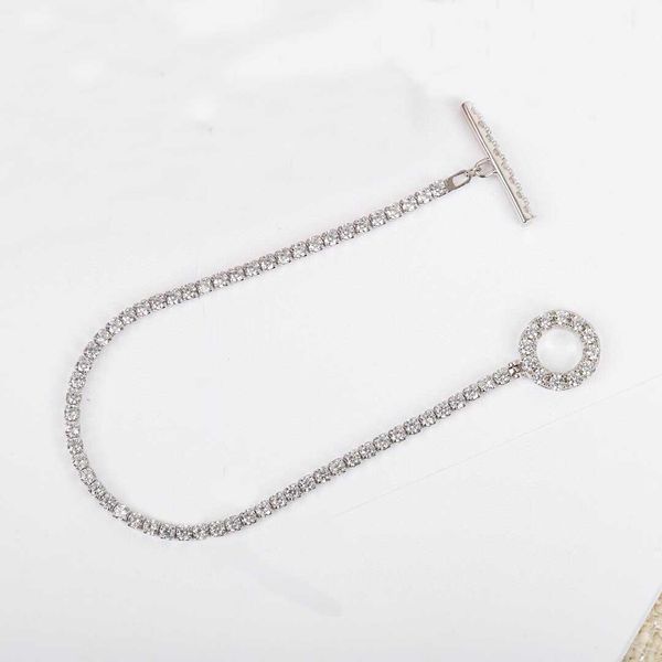 s925 silver charm bangle pendant bracelet with ol clasp design in silver color for women wedding jewelry gift have box stamp and sparkly dia, Black
s925 silver charm bangle pendant bracelet with ol clasp design in silver color for women wedding jewelry gift have box stamp and sparkly dia, Black