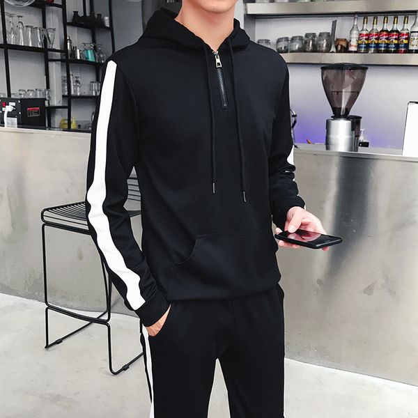2020 осень мужского трека костюма 2 piece set толстовка и бегуны брюки sportsuits хлопок пуловер толстовки брюки плюс размере -5xl, Gray
2020 осень мужского трека костюма 2 piece set толстовка и бегуны брюки sportsuits хлопок пуловер толстовки брюки плюс размере -5xl, Gray