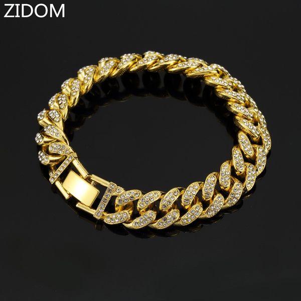 2020 new arrived men hip hop iced out bling cz bracelet fashion 20cm long miami cuban link bracelets mens hiphop jewelry gifts, Black
2020 new arrived men hip hop iced out bling cz bracelet fashion 20cm long miami cuban link bracelets mens hiphop jewelry gifts, Black