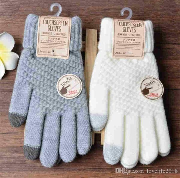 stretch gloves winter men warm touch screen women knit mittens imitation wool full finger guantes female crochet luvas t
stretch gloves winter men warm touch screen women knit mittens imitation wool full finger guantes female crochet luvas t