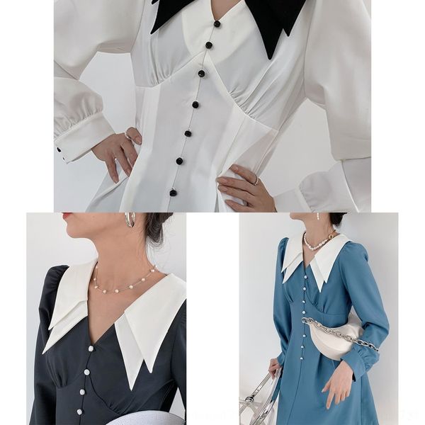 3nqfz collar 2020 new women's long dress fashion double autumn long sleeve bubble sleeve dress a-shaped new women's clothing gzkun, Black;gray
3nqfz collar 2020 new women's long dress fashion double autumn long sleeve bubble sleeve dress a-shaped new women's clothing gzkun, Black;gray