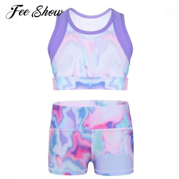 kids girls colorful stretchy dance costumes sports gymnastic workout dance wear tanks crop with high waist shorts bottoms1, Black;red
kids girls colorful stretchy dance costumes sports gymnastic workout dance wear tanks crop with high waist shorts bottoms1, Black;red