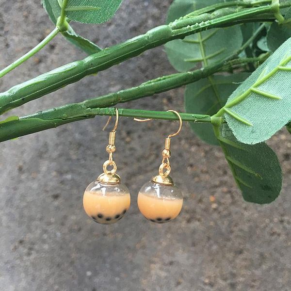 dangle & chandelier funny glass ball bubble drop earrings creative milk for woman girl unique party jewelry kids gift, Silver
dangle & chandelier funny glass ball bubble drop earrings creative milk for woman girl unique party jewelry kids gift, Silver
