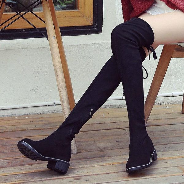boots nice knee high pretty zipper women autumn elegant back lace up shoes woman heels female vogue boot for dress, Black
boots nice knee high pretty zipper women autumn elegant back lace up shoes woman heels female vogue boot for dress, Black