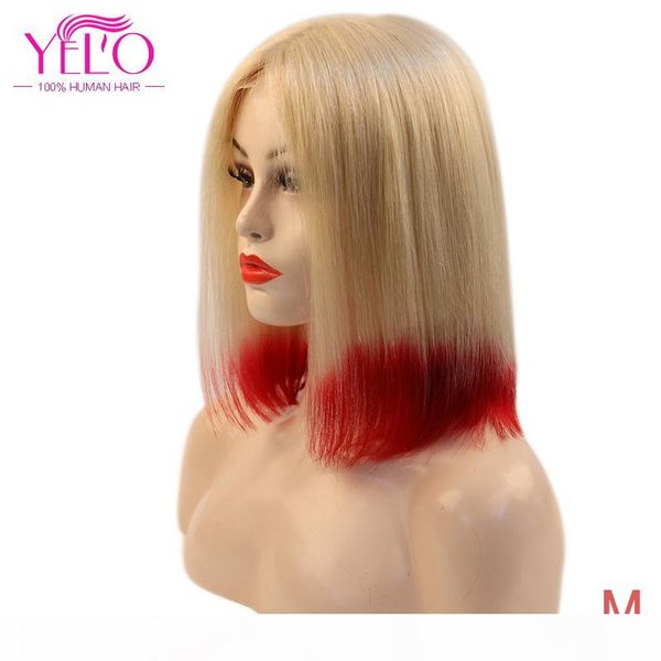 yelo hair products 613# red short 10 12 14 inch bob wigs 150% density brazilian remy straight middle part human hair wig, Black;brown
yelo hair products 613# red short 10 12 14 inch bob wigs 150% density brazilian remy straight middle part human hair wig, Black;brown
