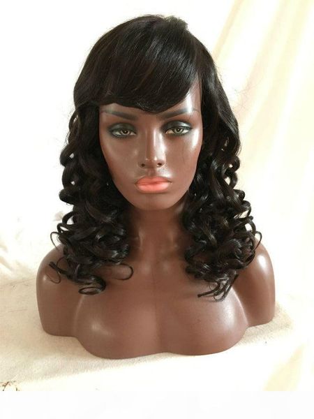 water wave human hair wigs for black women full lace wigs lace front wig brazilian virgin hair full lace wigs with bangs, Black;brown
water wave human hair wigs for black women full lace wigs lace front wig brazilian virgin hair full lace wigs with bangs, Black;brown