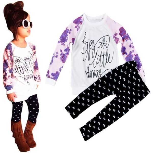 clothing sets toddler girl baby long sleeve print t-shirt +pants outfits clothes girls winter good, White
clothing sets toddler girl baby long sleeve print t-shirt +pants outfits clothes girls winter good, White