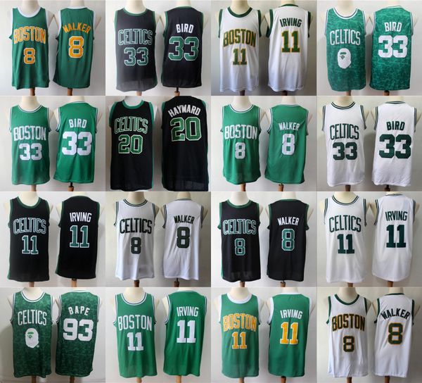 boston celtics men's gordon hayward larry bird kyrie irving kemba walker earned jersey, Black
boston celtics men's gordon hayward larry bird kyrie irving kemba walker earned jersey, Black