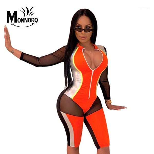 pu gilding sheer mesh color patchwork jumpsuit zipper v neck 3/4 sleeve skinny romper club party playsuit overalls1, Black;white
pu gilding sheer mesh color patchwork jumpsuit zipper v neck 3/4 sleeve skinny romper club party playsuit overalls1, Black;white