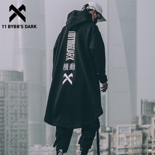 11 bybb's dark letter embroidered hip hop cloak long jacket men casual streetwear harajuku pockets turtleneck trench coats male 201114, Black;brown
11 bybb's dark letter embroidered hip hop cloak long jacket men casual streetwear harajuku pockets turtleneck trench coats male 201114, Black;brown