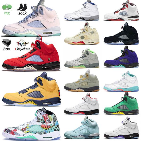 with box oversize 5 5s basketball shoes size 40-47 retro laser crimson voltage purple easter green bean jade horizon oreo women sneakers men
with box oversize 5 5s basketball shoes size 40-47 retro laser crimson voltage purple easter green bean jade horizon oreo women sneakers men