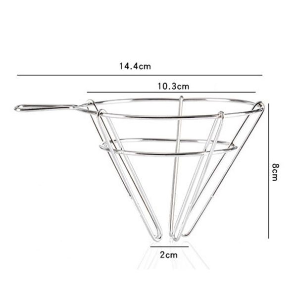 Stainless Steel Coffee Filter Household Metal Coffee Filter Portable Kitchen Supplies
Stainless Steel Coffee Filter Household Metal Coffee Filter Portable Kitchen Supplies