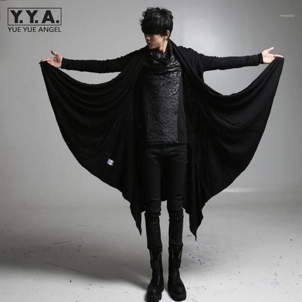 2020 new avant-garde long style trench mens black punk rock style outerwear boys brand clothing personality loose casual coats1, Tan;black
2020 new avant-garde long style trench mens black punk rock style outerwear boys brand clothing personality loose casual coats1, Tan;black