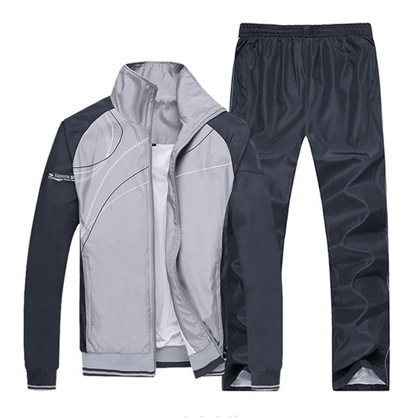 men running sets gym sportswear autumn windproof table tennis badminton tracksuits sport training jogging jogger suits 201207, Gray
men running sets gym sportswear autumn windproof table tennis badminton tracksuits sport training jogging jogger suits 201207, Gray