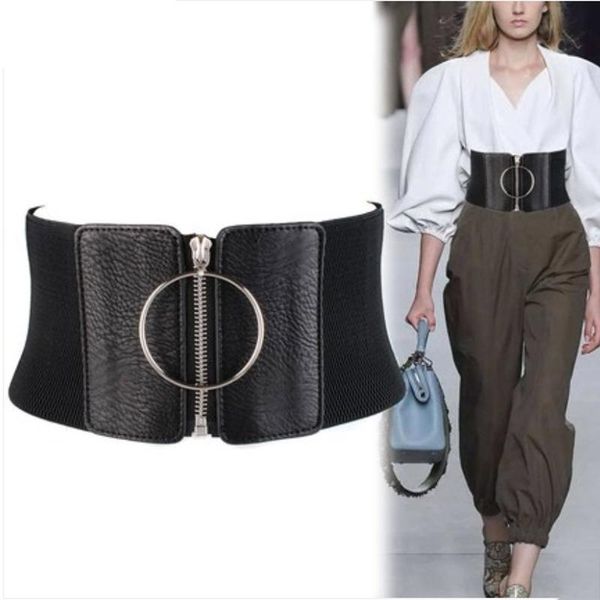 belts corset belt plus size ceinture femme elastic for women wide cummerbunds black pu leather stretch waist shaper 2021 cintos, Black;brown
belts corset belt plus size ceinture femme elastic for women wide cummerbunds black pu leather stretch waist shaper 2021 cintos, Black;brown