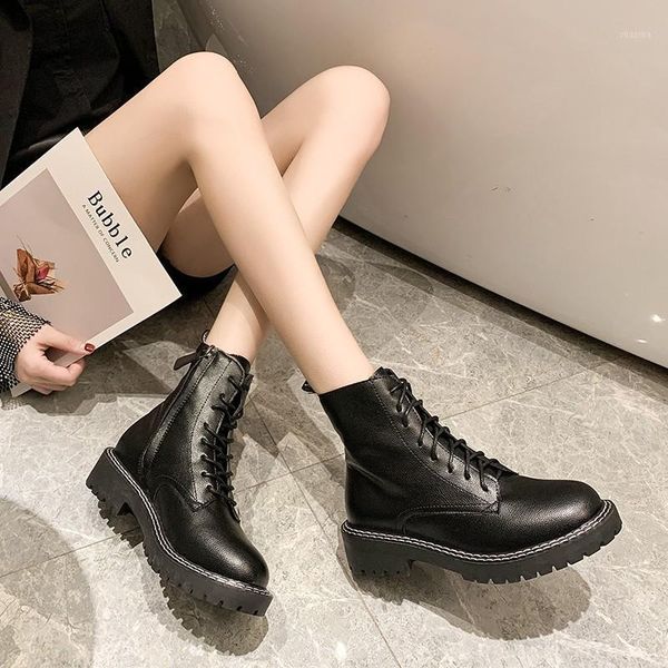 boots winter style plus velvet short british fashion all-match thick-soled student casual sports women's fd-671, Black
boots winter style plus velvet short british fashion all-match thick-soled student casual sports women's fd-671, Black