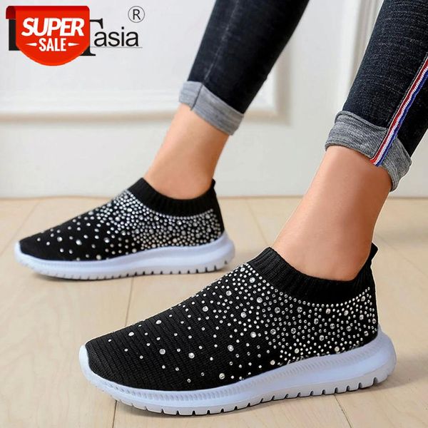 doratasia fashion female spring flats breathable crystal sneakers women round toe rhinestone knitting slip on shoes woman #ht1a
doratasia fashion female spring flats breathable crystal sneakers women round toe rhinestone knitting slip on shoes woman #ht1a