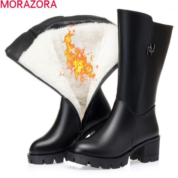 morazora 2021 big size 35-43 women boots square heels round toe winter boots black color mid calf1
morazora 2021 big size 35-43 women boots square heels round toe winter boots black color mid calf1
