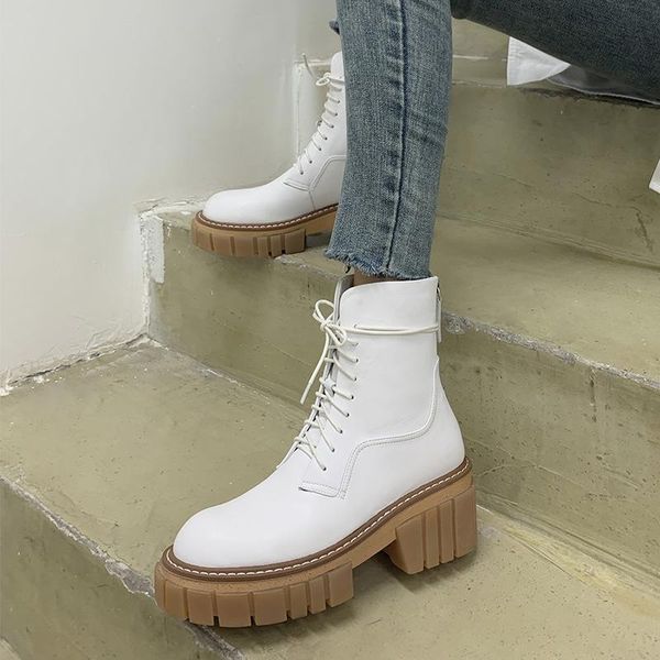 boots breathable scooter female increased thick bottom single handsome british ins joker lace-up, Black
boots breathable scooter female increased thick bottom single handsome british ins joker lace-up, Black