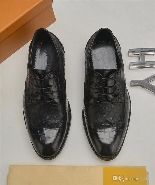 q1 2020 new men dress shoes luxury genuine leather male oxford italian classic vintage lace-up men's brogue shoes oxford 22, Black
q1 2020 new men dress shoes luxury genuine leather male oxford italian classic vintage lace-up men's brogue shoes oxford 22, Black