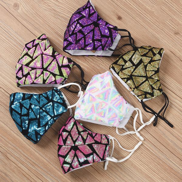party fashion bling anti-dust sequined masks nightclub pm2.5 adjustable mouth reuse face mask 11 colors
party fashion bling anti-dust sequined masks nightclub pm2.5 adjustable mouth reuse face mask 11 colors