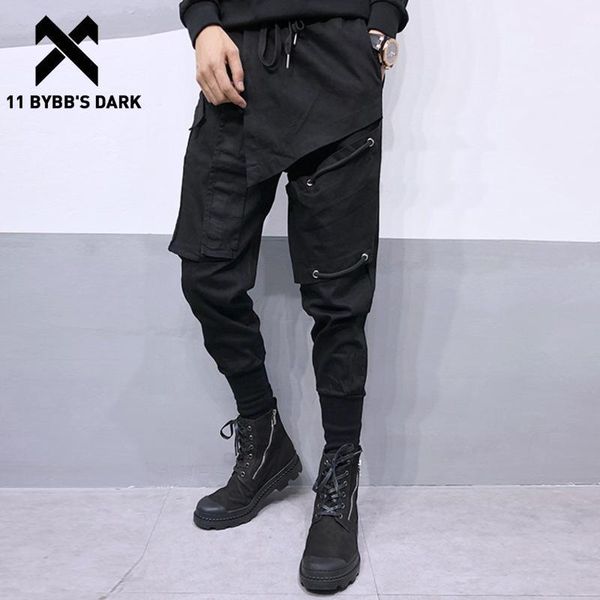 11 bybb's dark 2020 tactical patchwork drawstring cargo pant man harajuku hip hop function pants streetwear joggers men trousers1, Black
11 bybb's dark 2020 tactical patchwork drawstring cargo pant man harajuku hip hop function pants streetwear joggers men trousers1, Black
