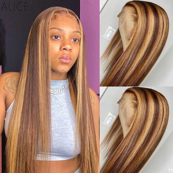 alice highlight straight t-part lace front human hair wigs scalp closure wigs 150% density non-remy, Black;brown
alice highlight straight t-part lace front human hair wigs scalp closure wigs 150% density non-remy, Black;brown