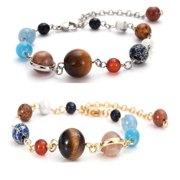 новые solar system design девять планет из бисера браслеты из нержавеющей стали цепи linked, Black 
новые solar system design девять планет из бисера браслеты из нержавеющей стали цепи linked, Black