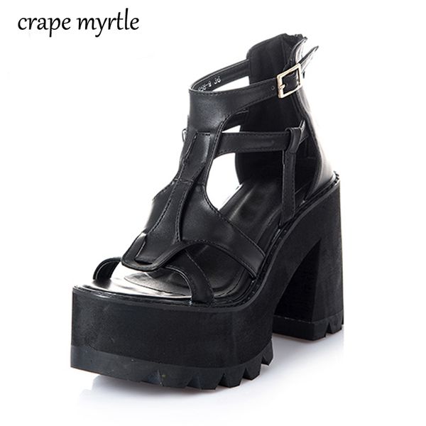 gladiator shoes high heels black summer sandalia salto alto for women platform punk sandals yma162 y200702
gladiator shoes high heels black summer sandalia salto alto for women platform punk sandals yma162 y200702
