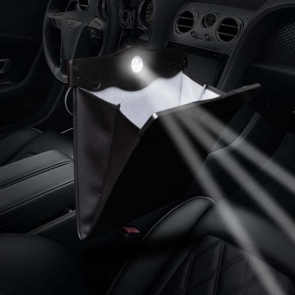 car trash can auto seat back hanging storage box hidden folding storage bag multifunctional led light trash bag
car trash can auto seat back hanging storage box hidden folding storage bag multifunctional led light trash bag