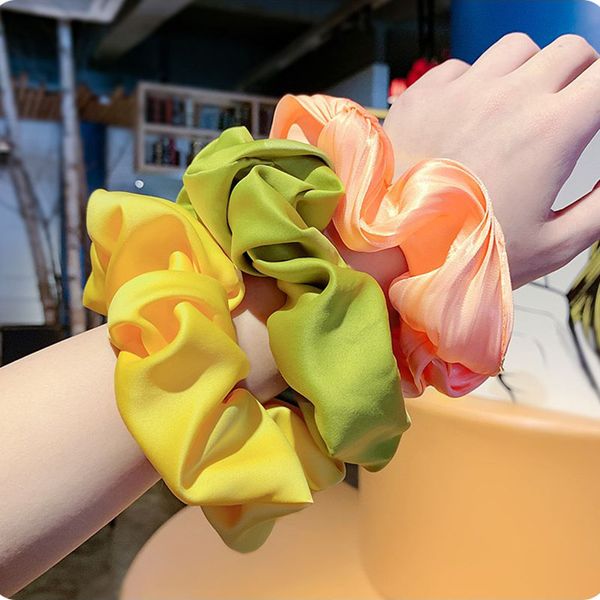 fashion scrunchies hair ring candy color hair ties rope autumn winter women accessories 2020 girls hairbands gifts, Golden;silver
fashion scrunchies hair ring candy color hair ties rope autumn winter women accessories 2020 girls hairbands gifts, Golden;silver