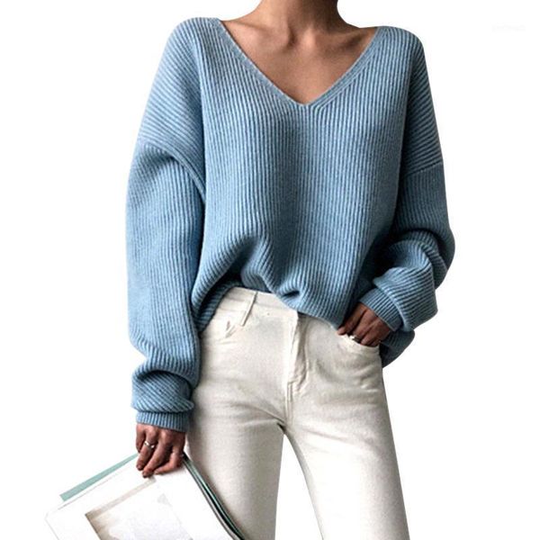 women's sweaters womens 2021 autumn winter casual v neck women pullover sweater solid long sleeve loose knitted cashmere, White;black
women's sweaters womens 2021 autumn winter casual v neck women pullover sweater solid long sleeve loose knitted cashmere, White;black