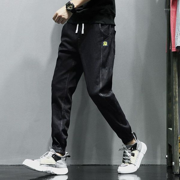 jeans 2020 spring new style men's slim fit youth versatile casual skinny korean-style harem men's trousers fashion1, Blue
jeans 2020 spring new style men's slim fit youth versatile casual skinny korean-style harem men's trousers fashion1, Blue