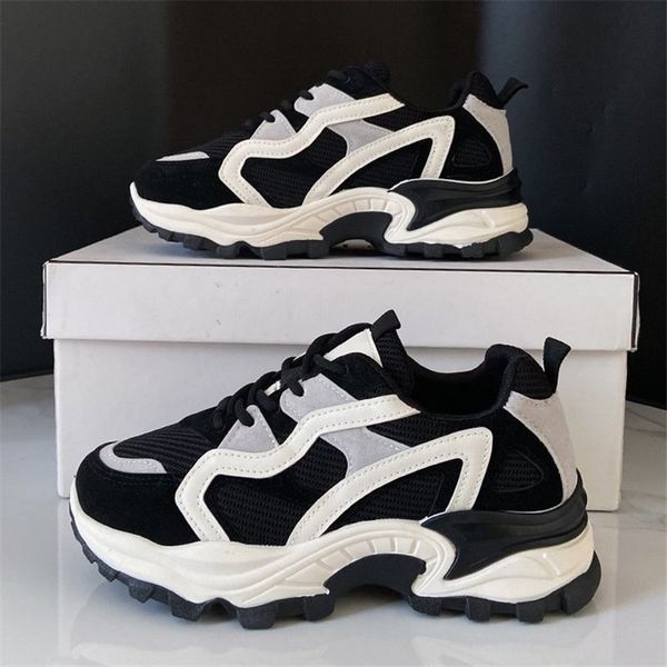 2021 new spring from the women chunky father sneakers breathable crocheted vulcanized fashion thick black soled shoes casual kujf, Black;white
2021 new spring from the women chunky father sneakers breathable crocheted vulcanized fashion thick black soled shoes casual kujf, Black;white