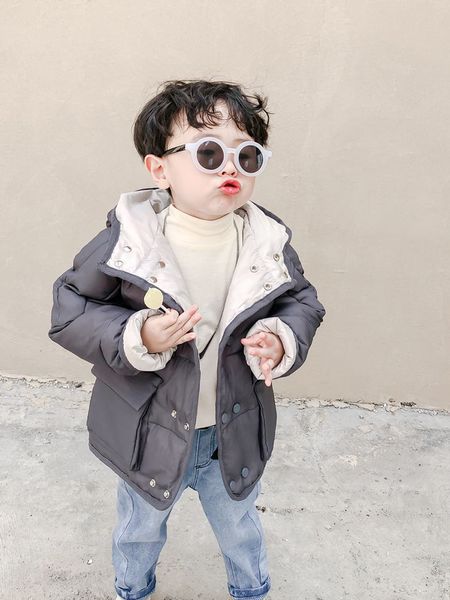 children's jacket boys and girls korean foreign style white duck down thickening trend new baby lightweight warm coat, Blue;gray
children's jacket boys and girls korean foreign style white duck down thickening trend new baby lightweight warm coat, Blue;gray