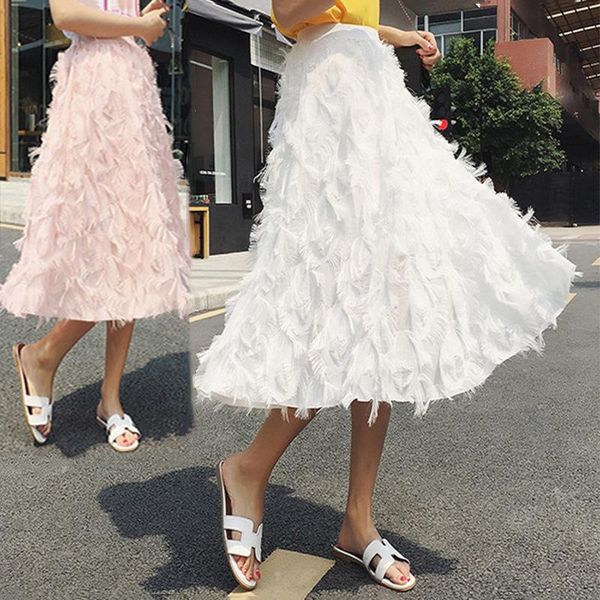 feather tassel skirt spring and summer 2020 new european and american fashion big swing skirt eyelash decoration, Black
feather tassel skirt spring and summer 2020 new european and american fashion big swing skirt eyelash decoration, Black