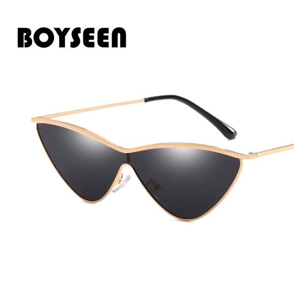 sunglasses boyseen vintage cat eye women men small triangle sun glasses fashion color female metal frame uv400 66293, White;black
sunglasses boyseen vintage cat eye women men small triangle sun glasses fashion color female metal frame uv400 66293, White;black
