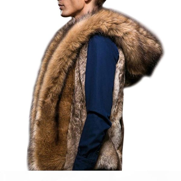 2018 winter fur vest warm mens sleeveless jackets plus size hooded coat fluffy faux fur jacket chalecos de hombre 3xl, Black;white
2018 winter fur vest warm mens sleeveless jackets plus size hooded coat fluffy faux fur jacket chalecos de hombre 3xl, Black;white