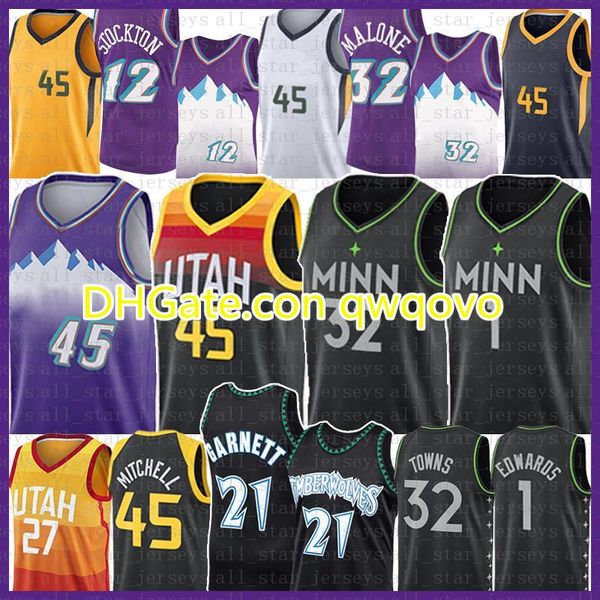 donovan karl-anthony 32 towns 45 mitchell anthony 1 edwards basketball jersey kevin 21 garnett john karl stockton malone rudy conley gobert, Black;red
donovan karl-anthony 32 towns 45 mitchell anthony 1 edwards basketball jersey kevin 21 garnett john karl stockton malone rudy conley gobert, Black;red